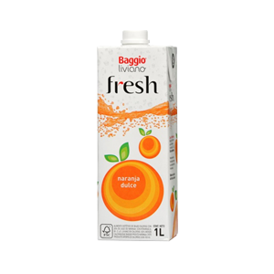 Baggio Fresh Naranja Dulce, Manzana Deliciosa, Citrus, MultiFruta, Naranja Durazno